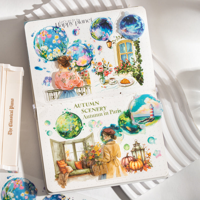 1 roll world in bubble pre-cut PET tape (T25111201)