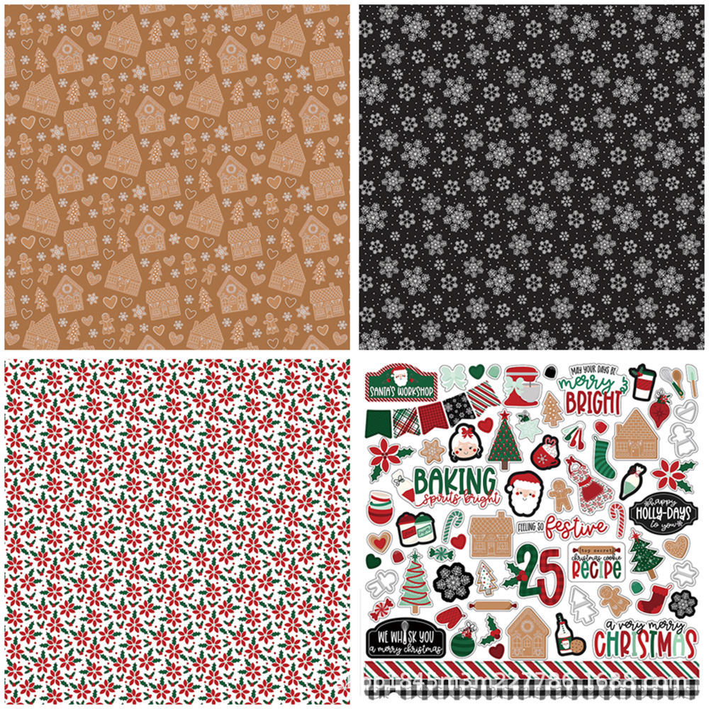 Christmas 6in" paper 12pcs