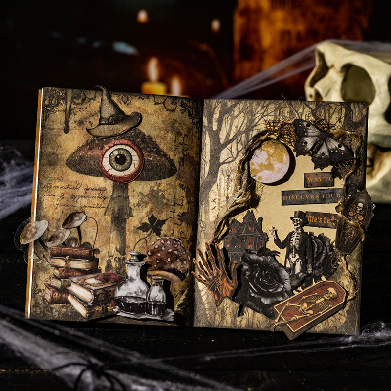 60pcs Halloween sticker+paper pack (S25072002)