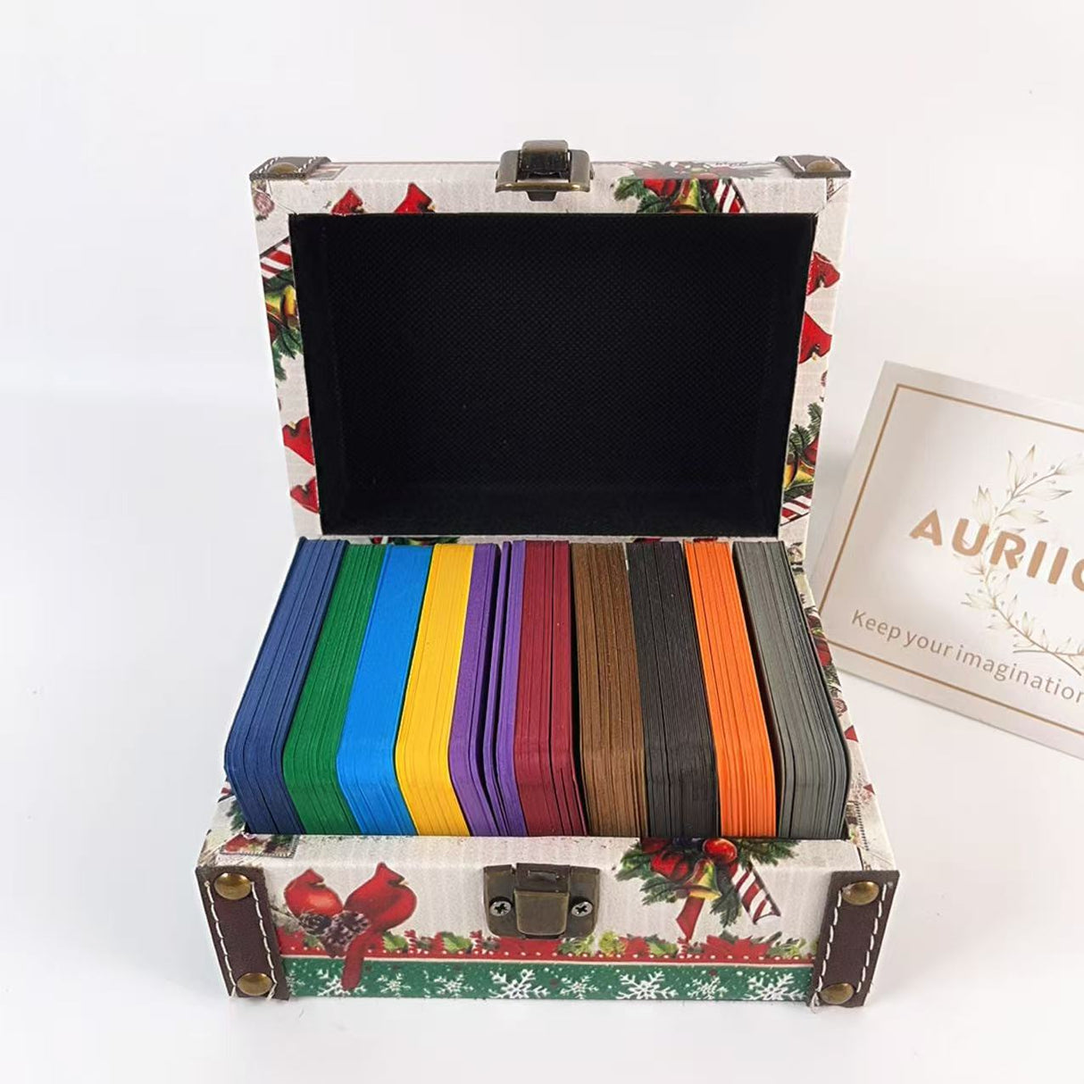 ATC storage box +10 ATC colored card bundle (A25091001)