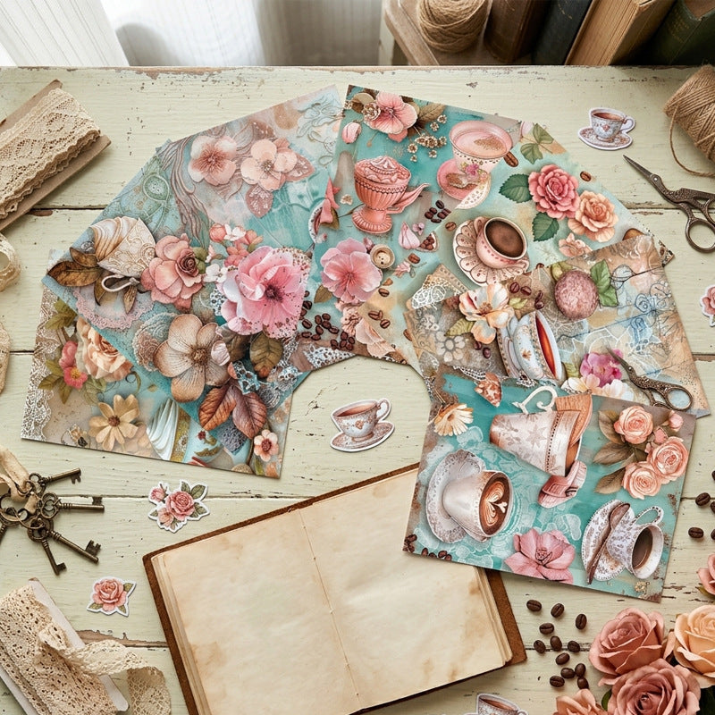 16pcs retro paper pack(P26062705)