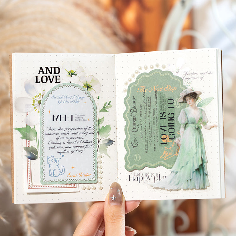 10pcs romantic sticky-card pack(S26052807)