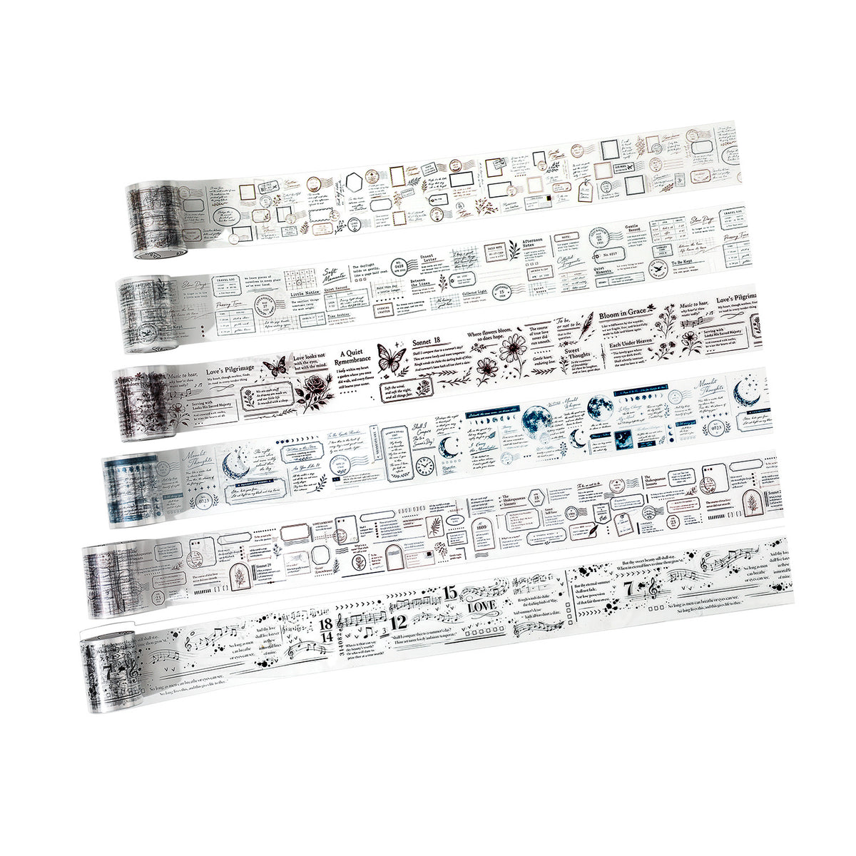 Vintage PET-tape 1 roll