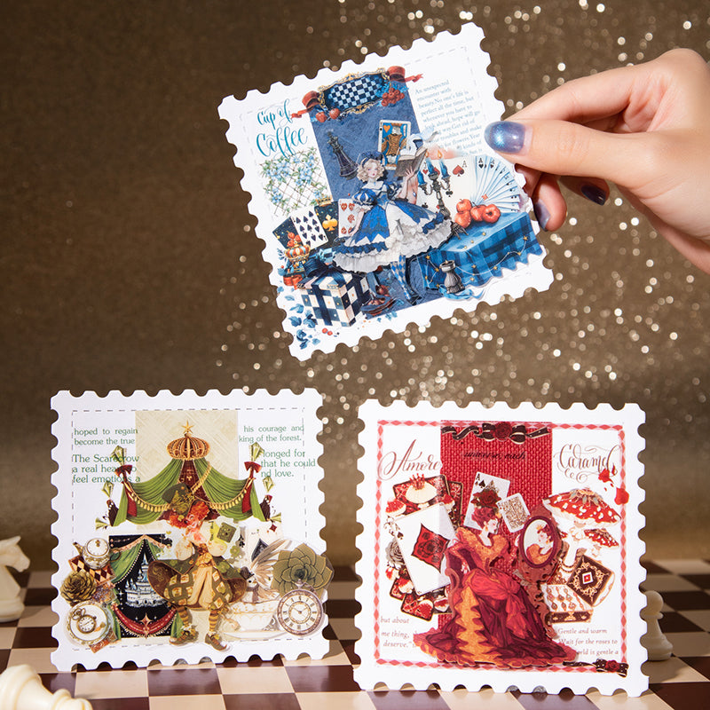 50pcs Alice PET-sticker book(TZB26042101)