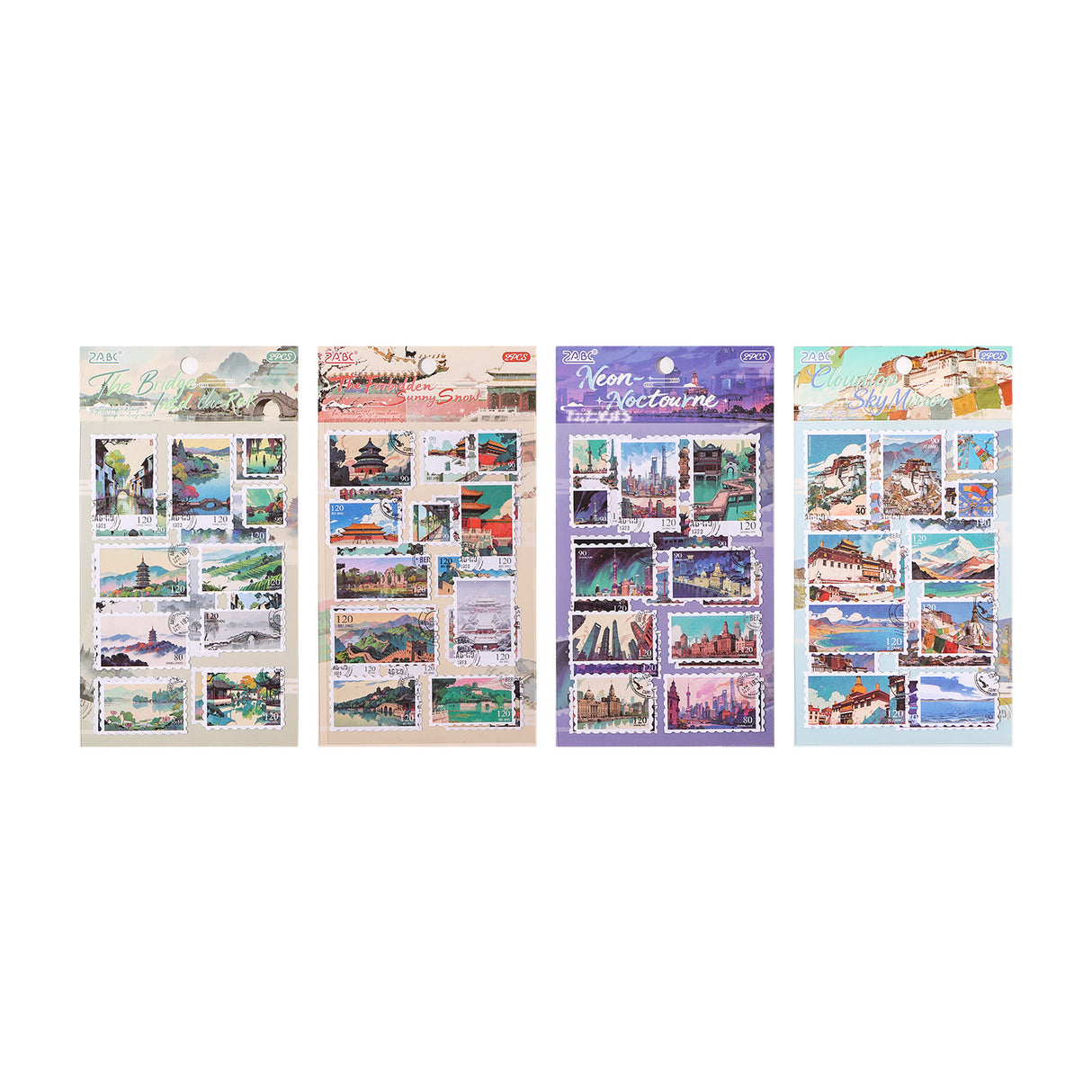 2sheets city view sticker pack(S26052108)