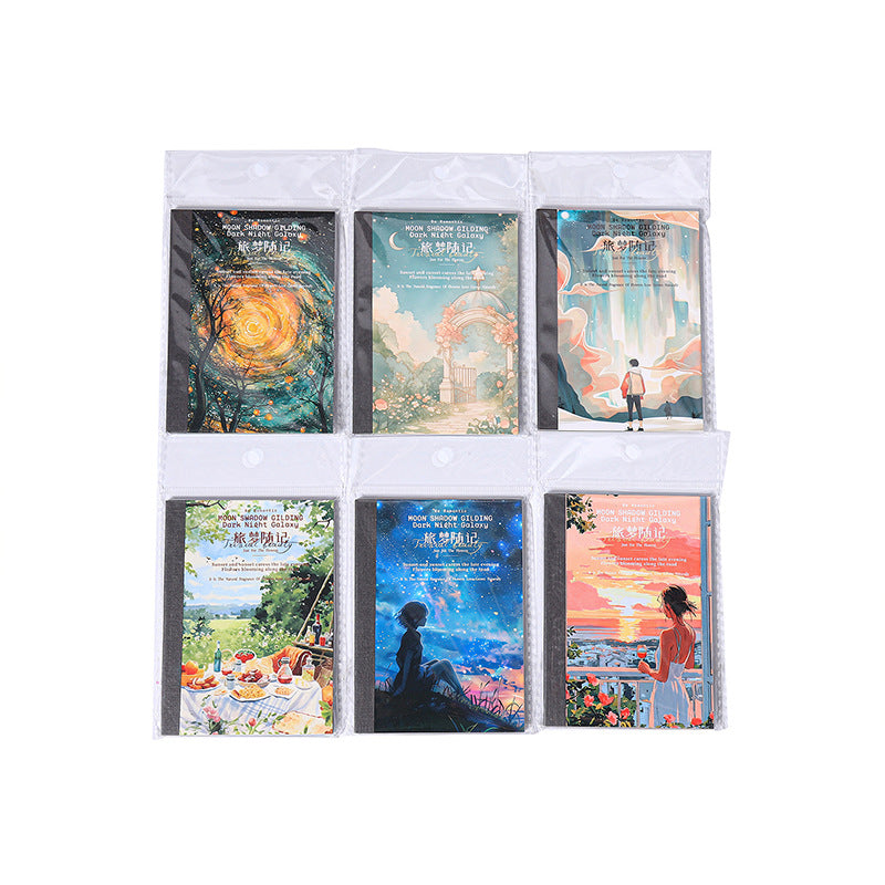 20pcs travel dream PET- sticker book (TZB25061704)