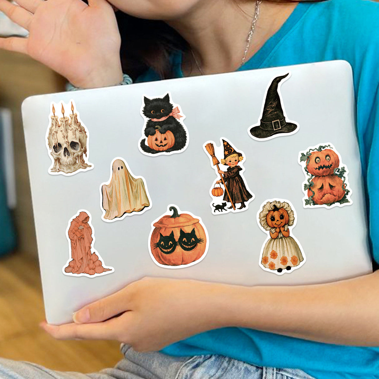 50pcs halloween sticker pack(S26090101)