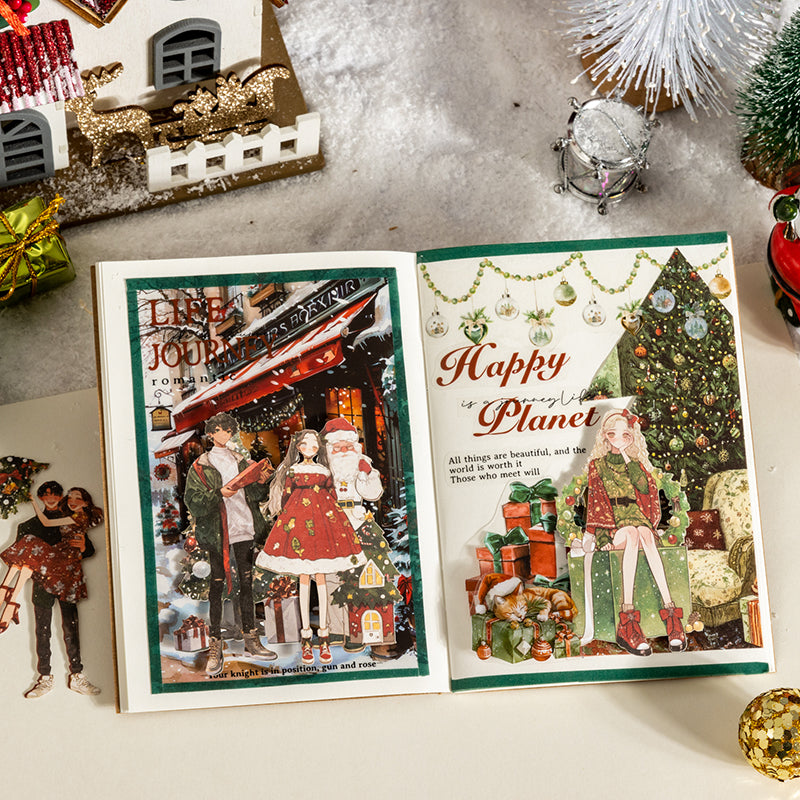 30pcs Christmas boys and girls sticker pack (S25072005)