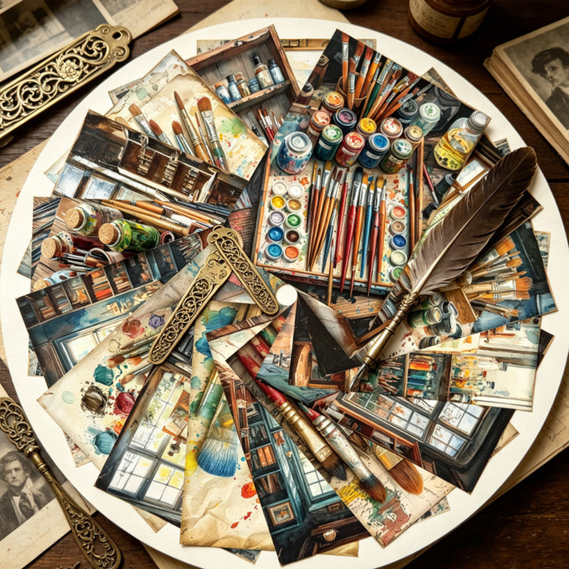 16pcs painting paper pack(P26052006)