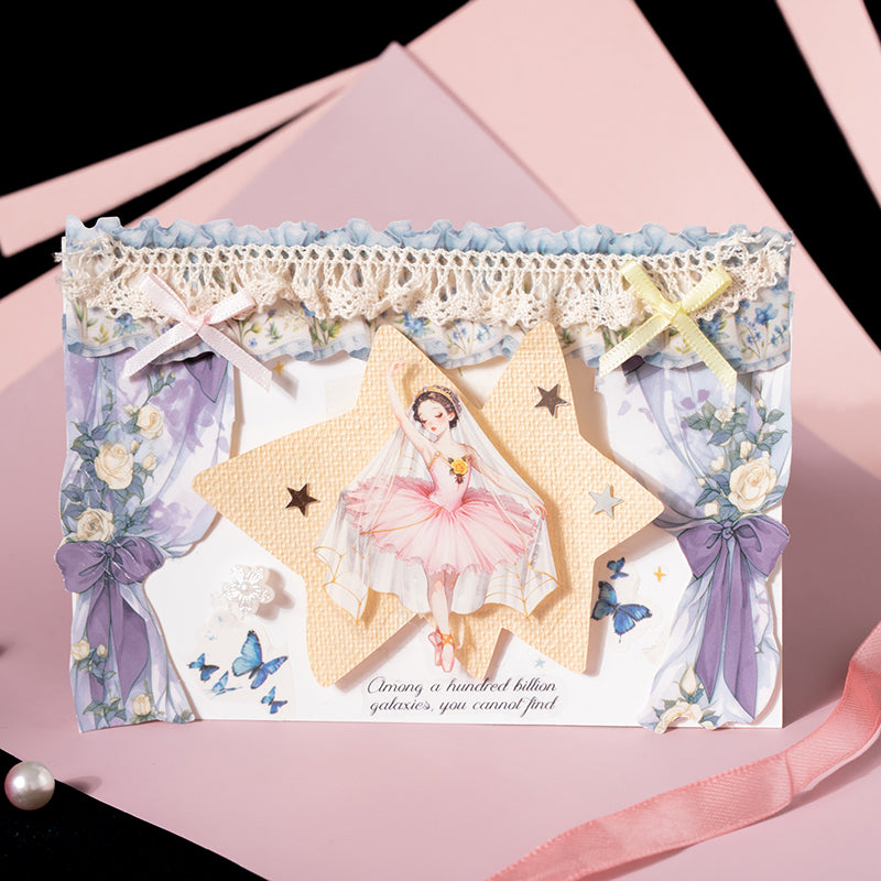 15pcs ballet sticker pack(S26061007)