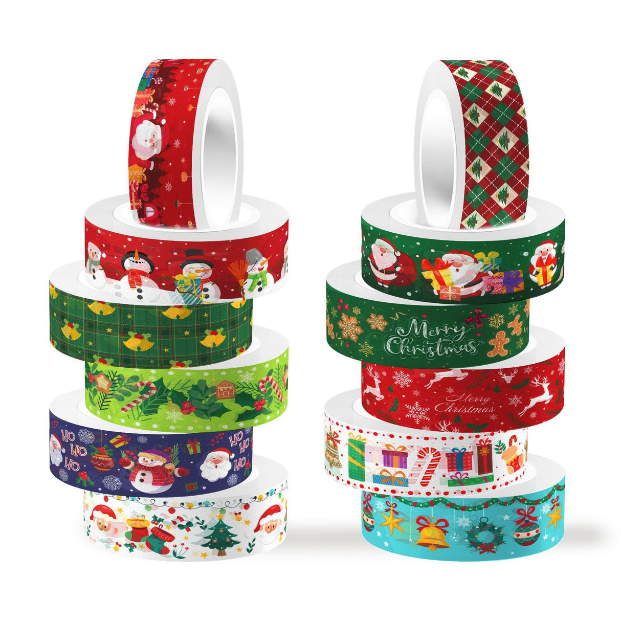 12rolls christmas washi-tape(T26033004)