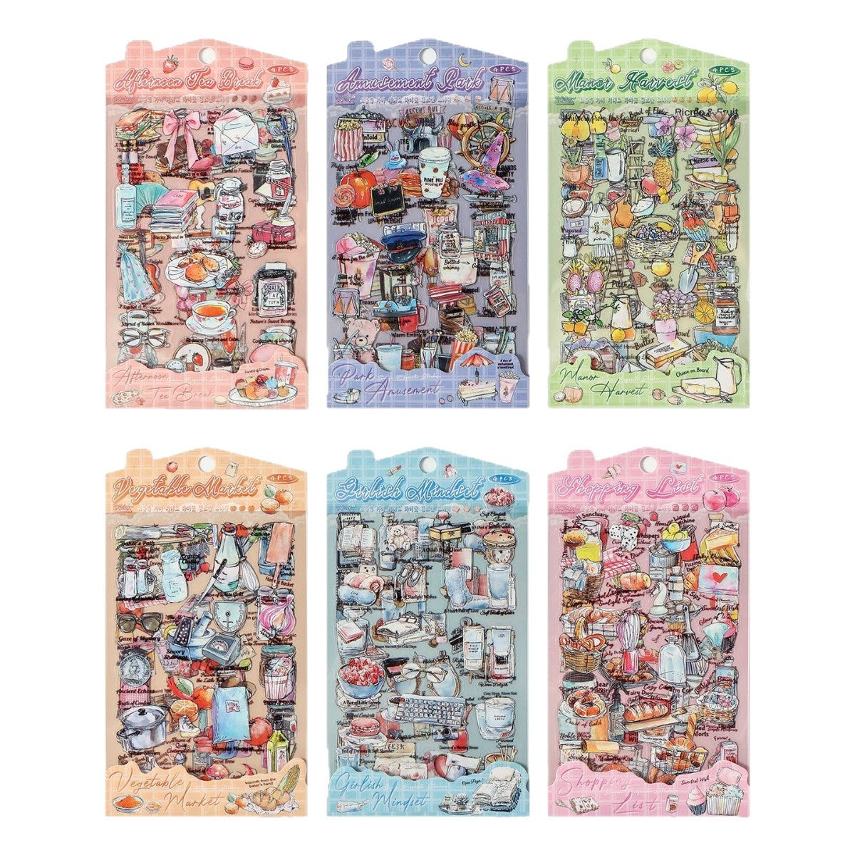 4sheets life sticker pack(S26052106)