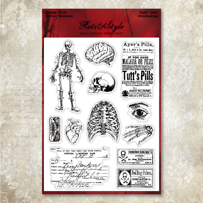 1pc dark gothic stamp(Z26053006)