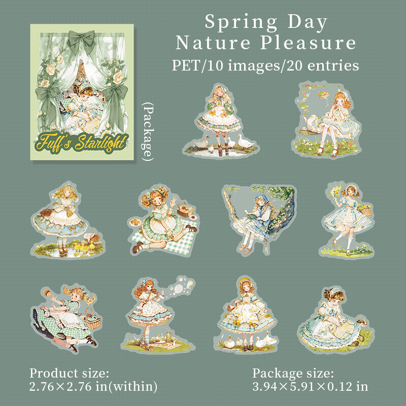 20pcs cute girl sticker pack(S26052806)