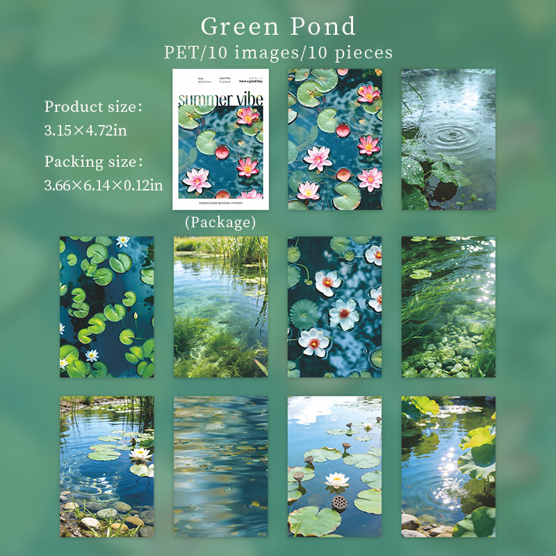 10pcs summer PET-sticker book(TZB26042106)