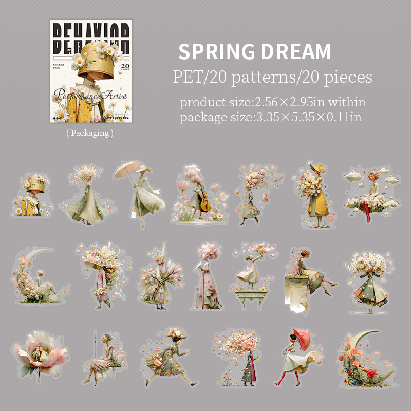 20pcs character sticker pack(S26061006)