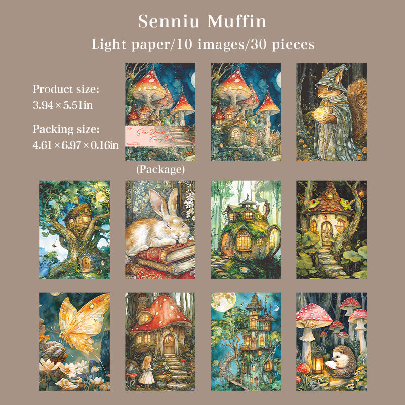 Fairy paper pack 30pcs (p26090906)