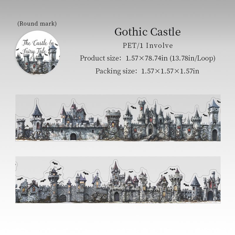 1 roll castal in fairy tale PET-tape (T26080506)