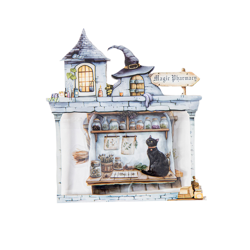 15pcs magic bottle PET-sticker pack (S25072803)