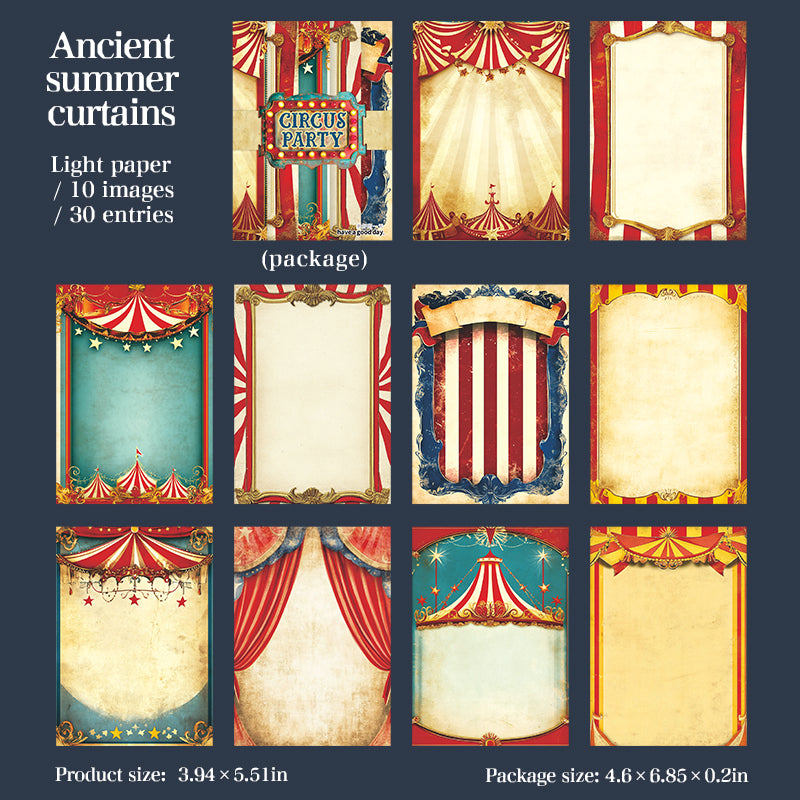 30pcs Circus party paper pack(P26031707)