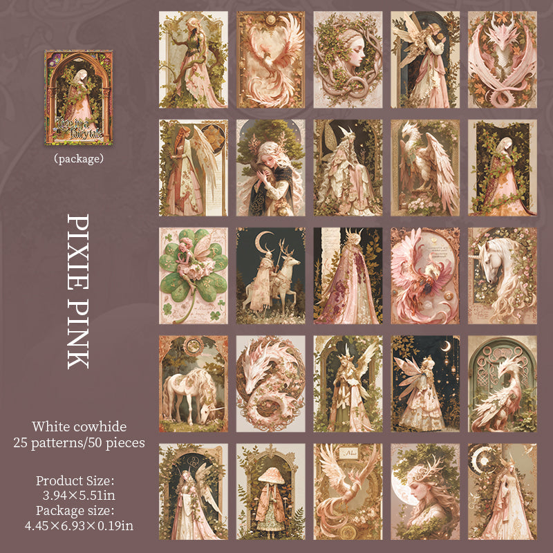 50pcs fairy tale paper pack (P25101607)