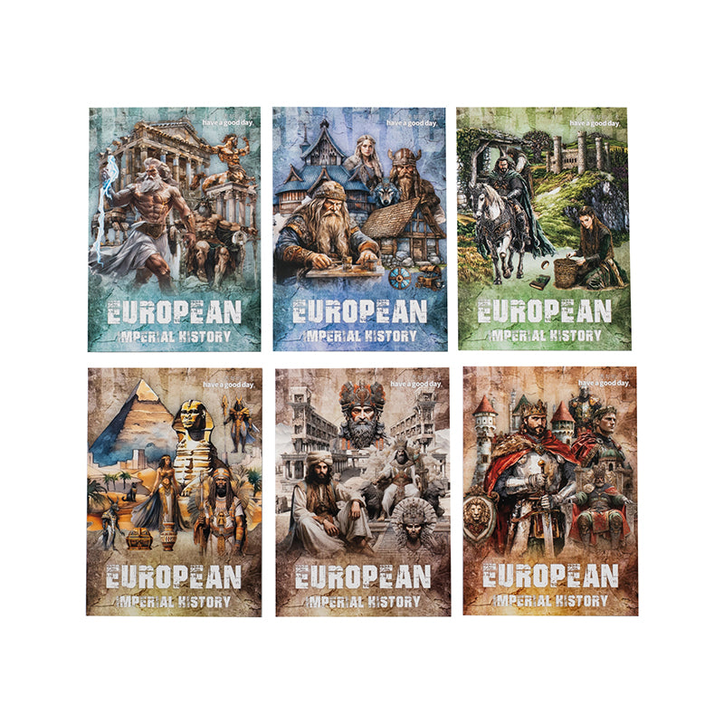 15pcs European city sticky card pack (S25082705)
