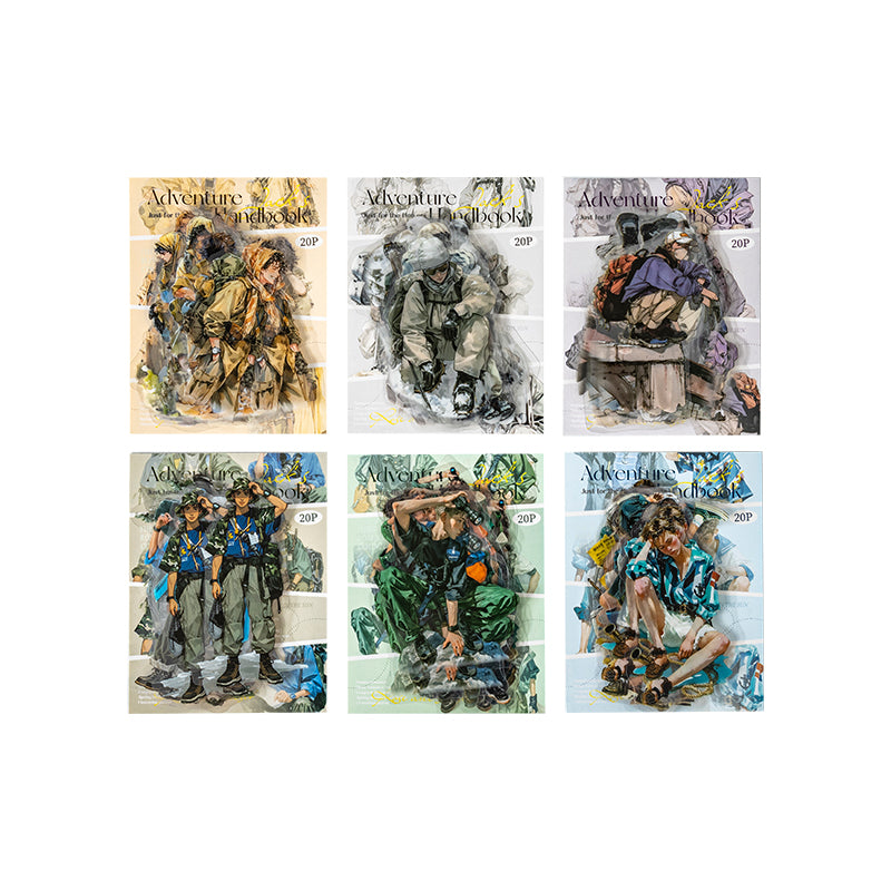 20pcs adventure boys PET-sticker pack (S25080303)