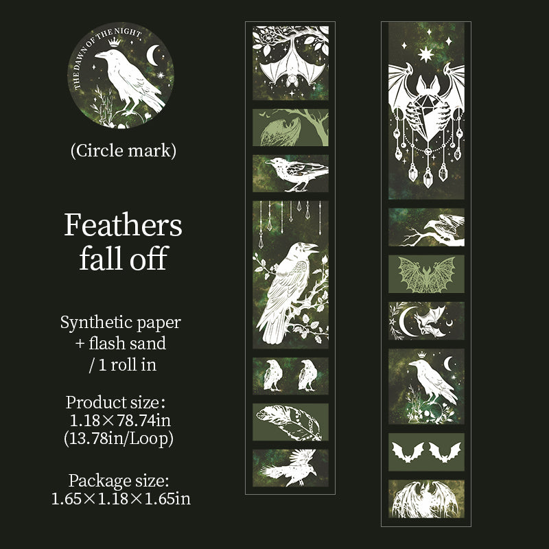 1 roll gothic witch PET-tape(T26020308)