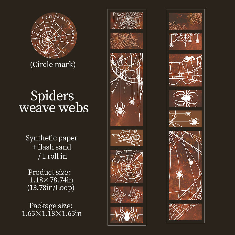 1 roll gothic witch PET-tape(T26020308)