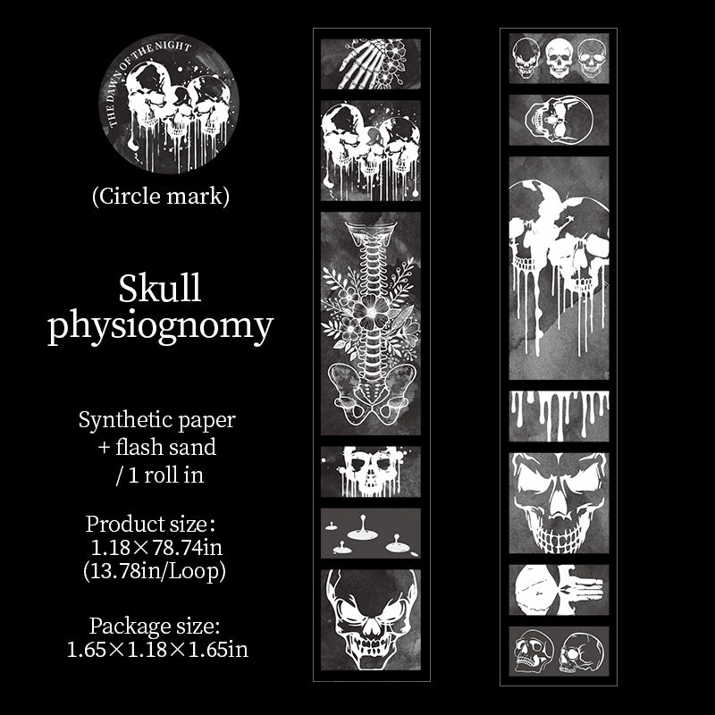 1 roll gothic witch PET-tape(T26020308)