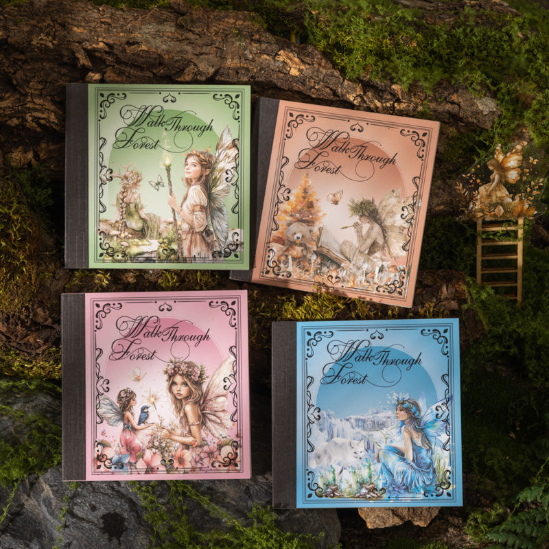 20sheets PET+washi sticker book(TZB25090102)