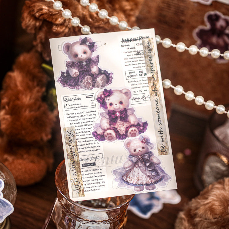 100pcs animal sticker tin box (S25060401)