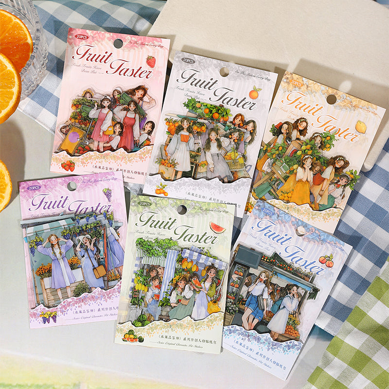 20pcs fruit sticker pack (S25081101)