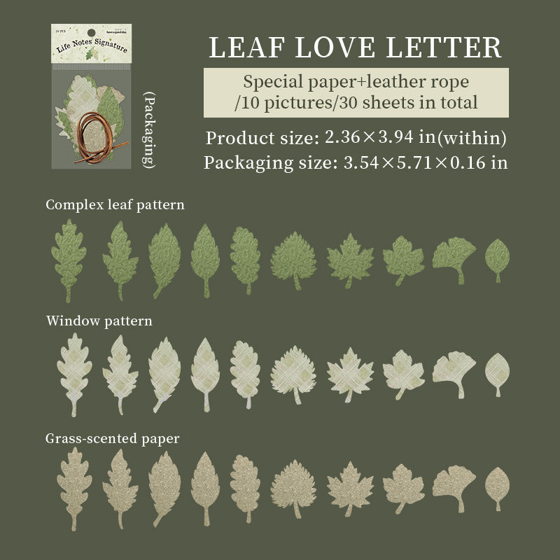 30pcs vintage vellum paper pack (p25102109)