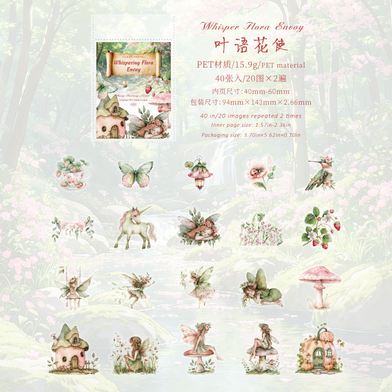 40pcs fairy sticker pack (S26032309)