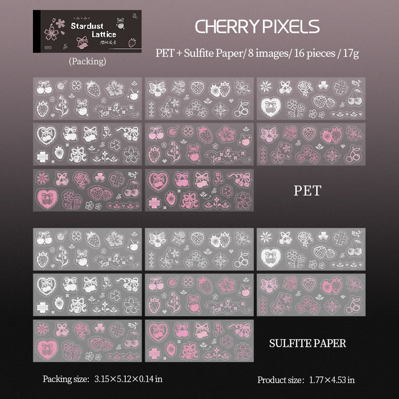 16sheets start pre-cut sticker book(TZB26052709)