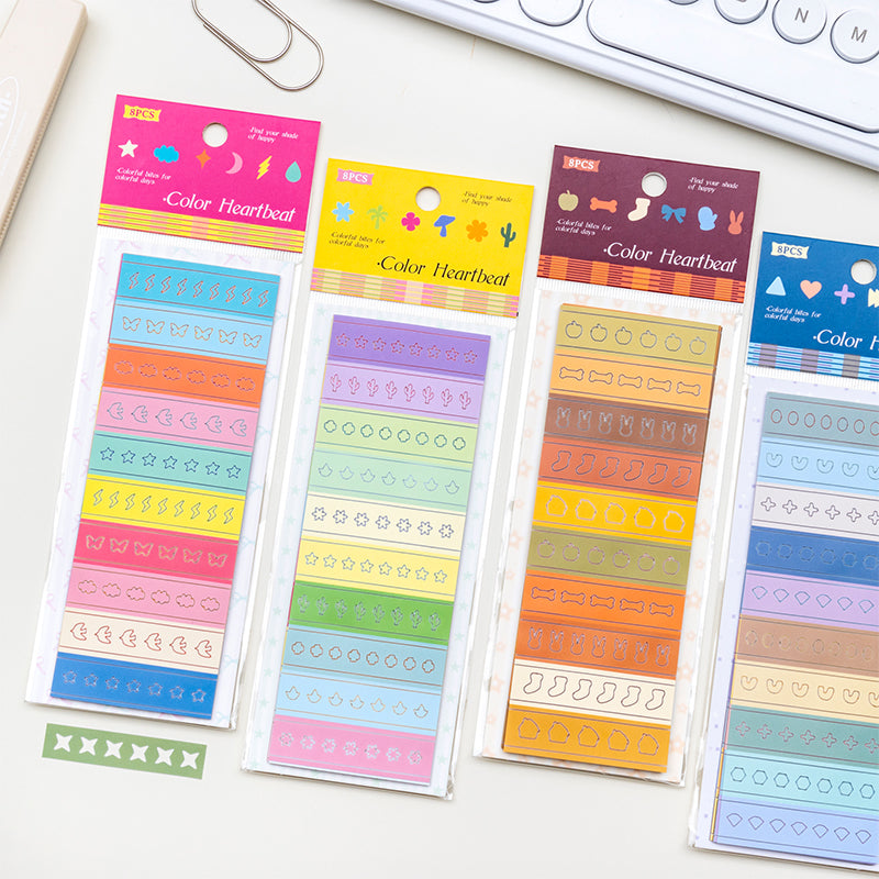 8pcs cute mini pre-cut sticker pack (S26050703)