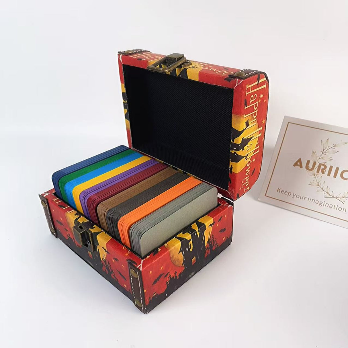 ATC storage box +10 ATC colored card bundle (A25091001)