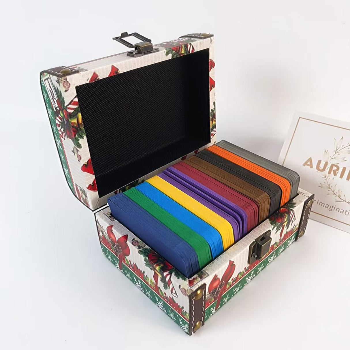ATC storage box +10 ATC colored card bundle (A25091001)