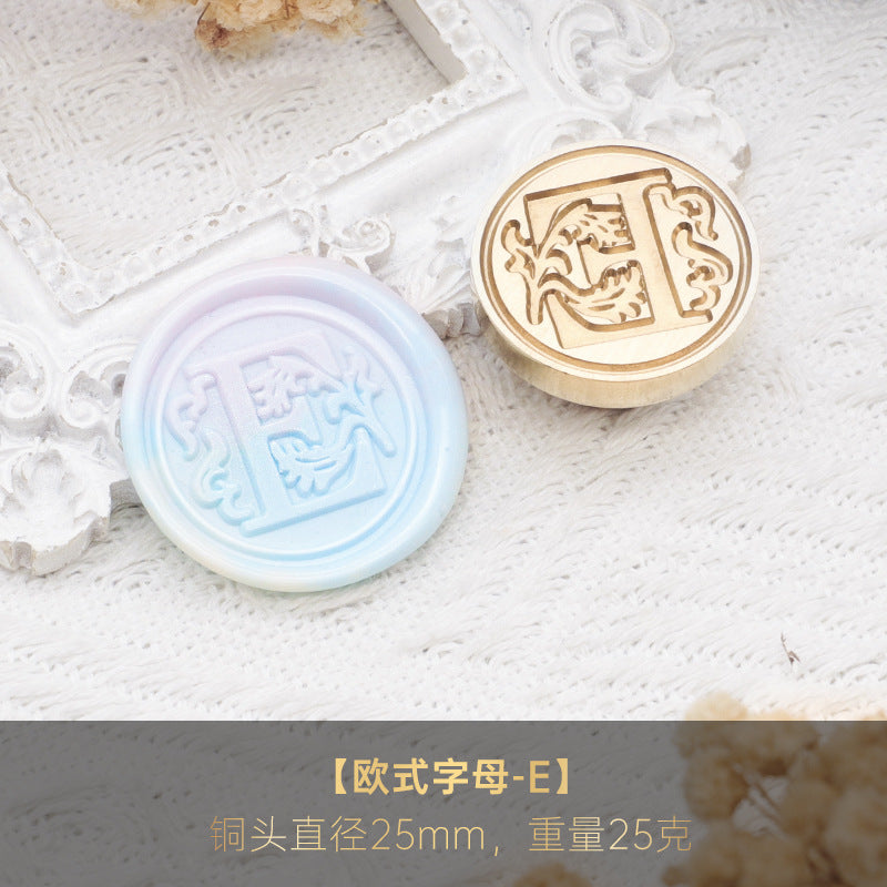 1pc Letter wax seal stamp (Z25041904)