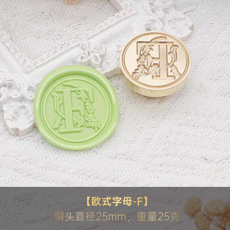 1pc Letter wax seal stamp (Z25041904)