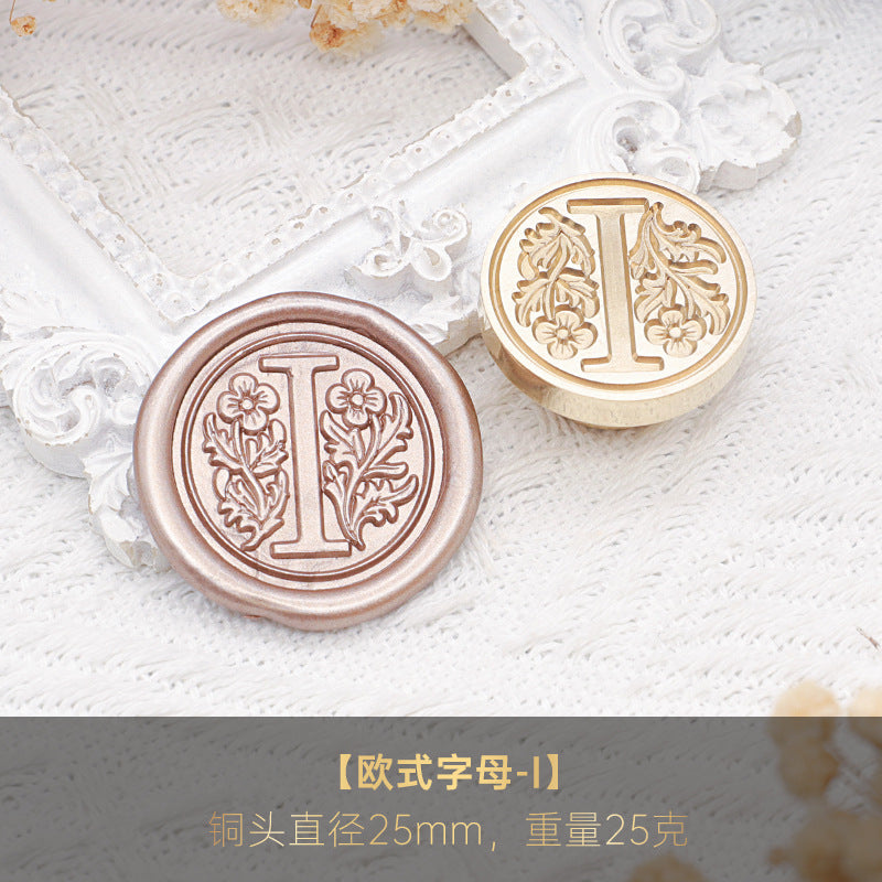 1pc Letter wax seal stamp (Z25041904)