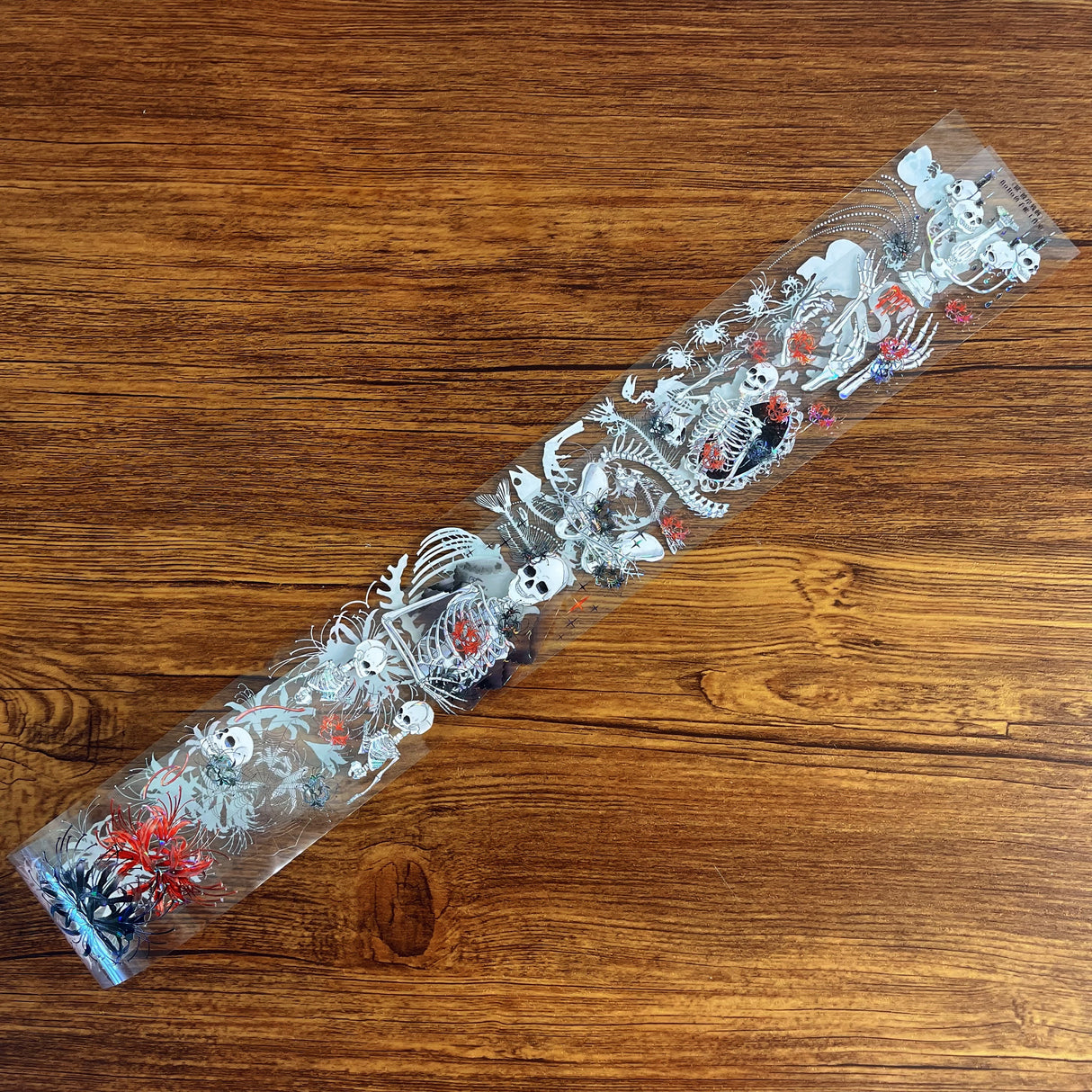 1 loop gorgeous gothic skull PET-tape (TB26070904)