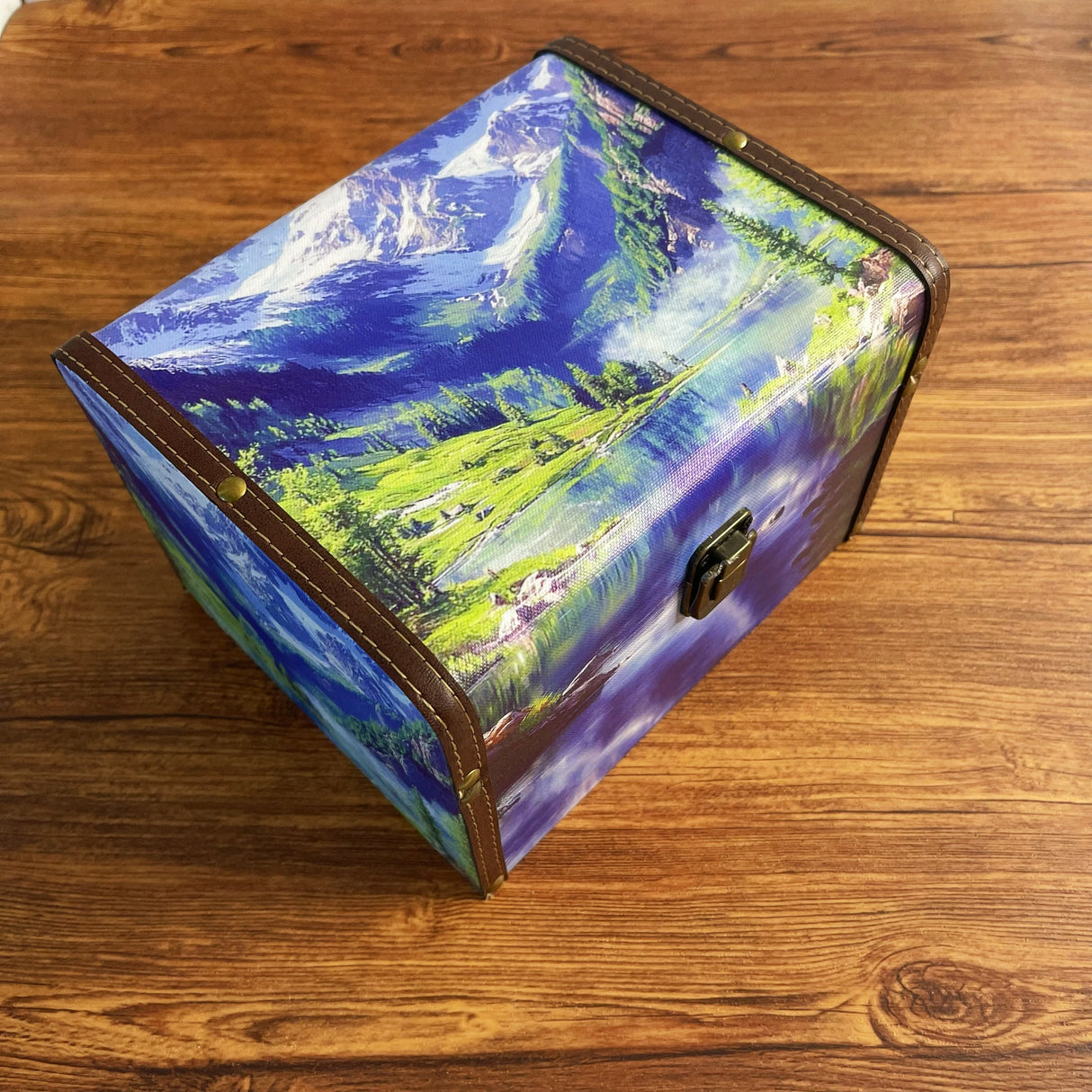 Landscape/view Journaling bundle (65 items) with landscape XL SIZE wooden box (A260710)