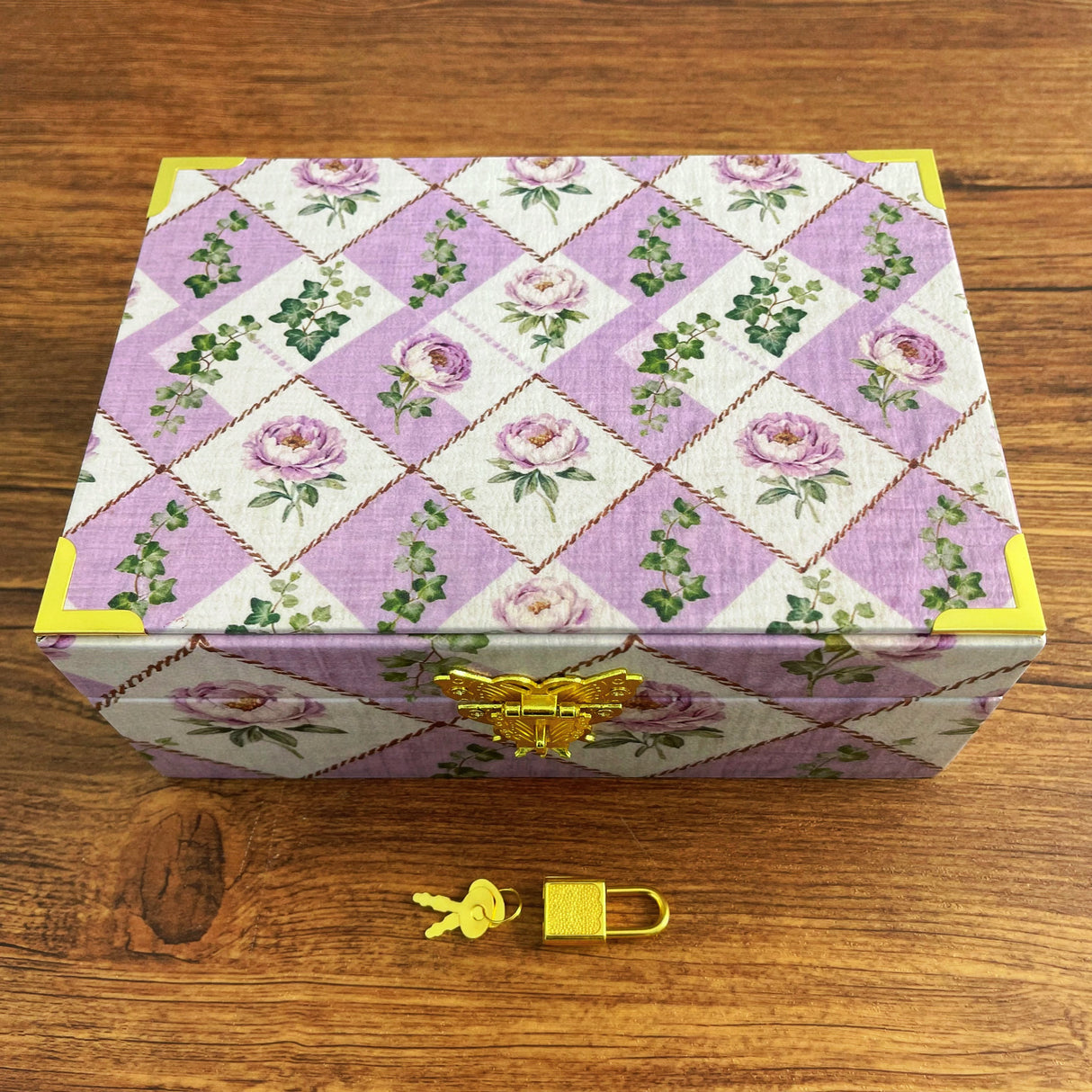 Floral/view journaling bundle with box(A260901)