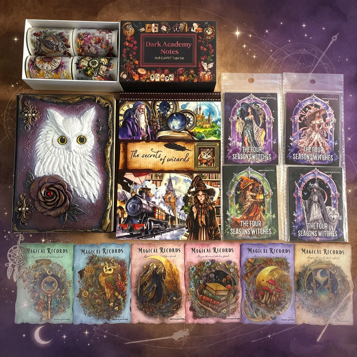 Dark academy journal bundle