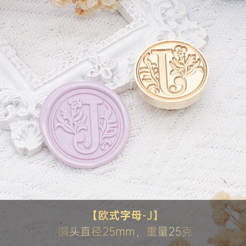 1pc Letter wax seal stamp (Z25041904)