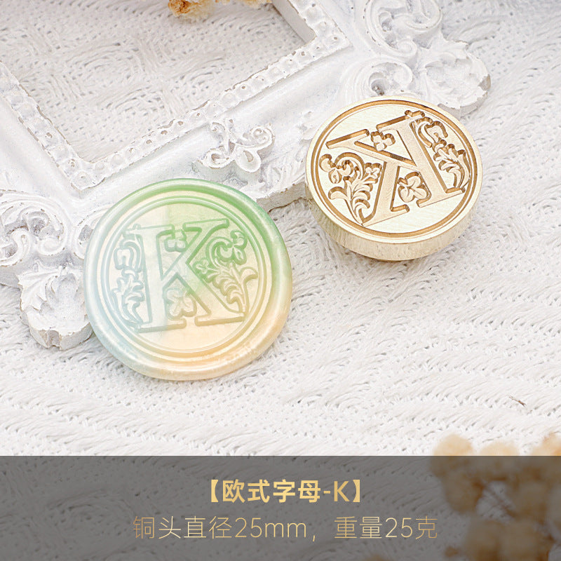 1pc Letter wax seal stamp (Z25041904)