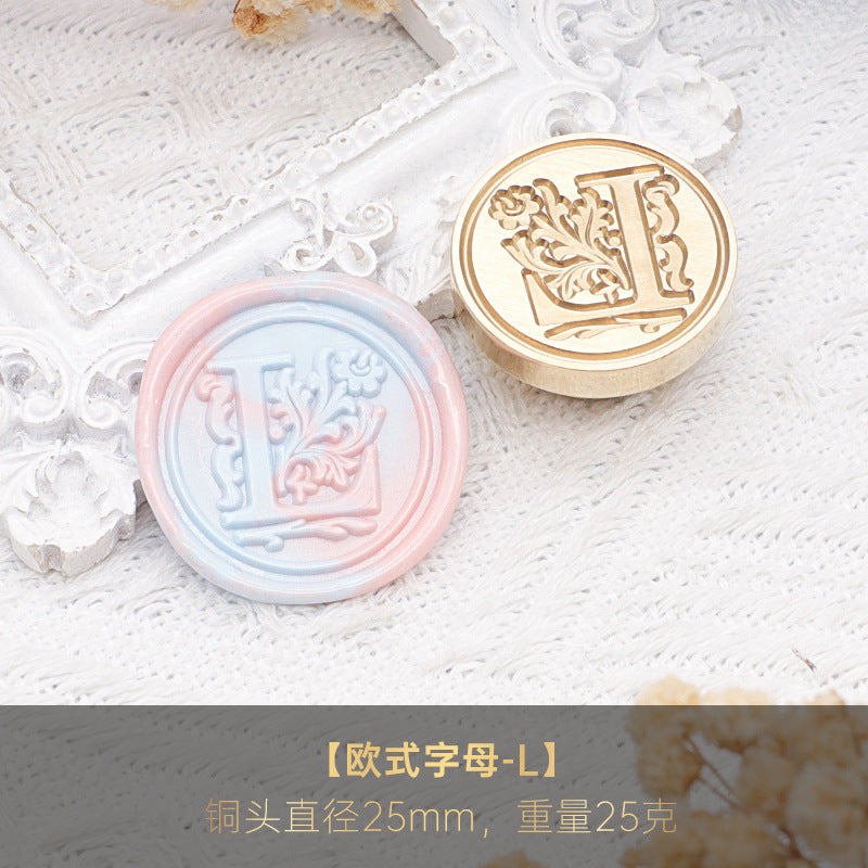 1pc Letter wax seal stamp (Z25041904)