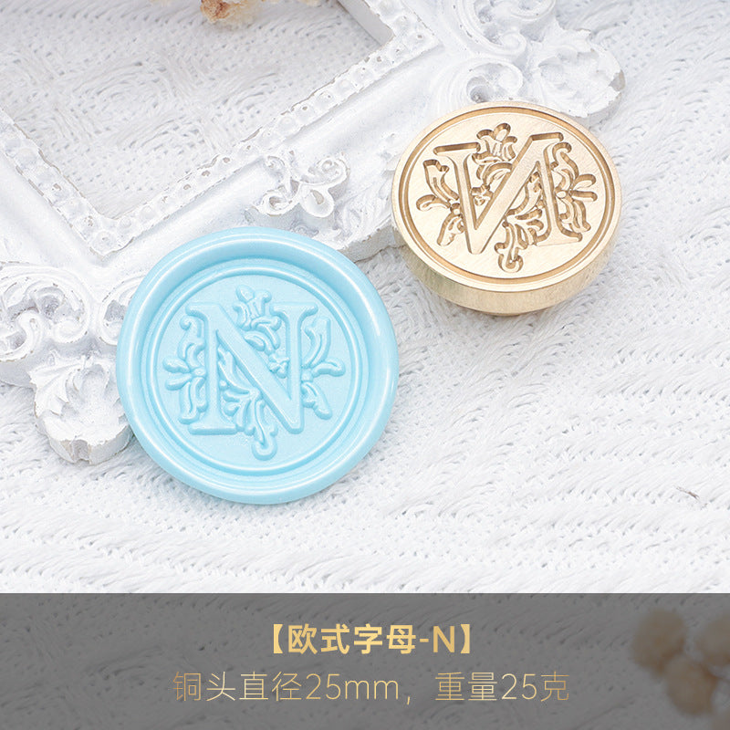 1pc Letter wax seal stamp (Z25041904)